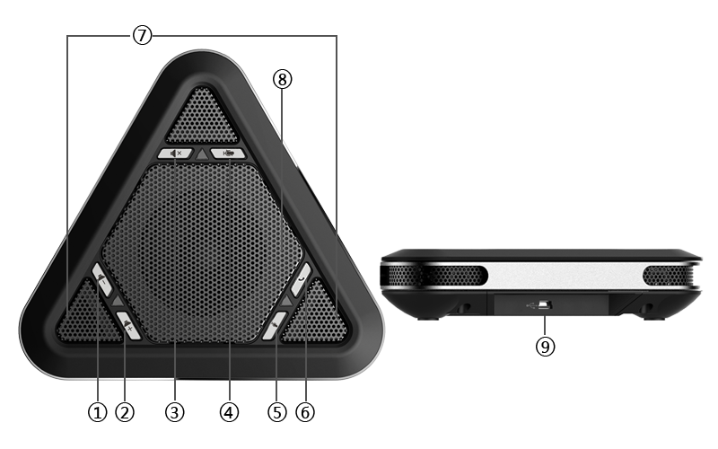 M5000 table speakerphone