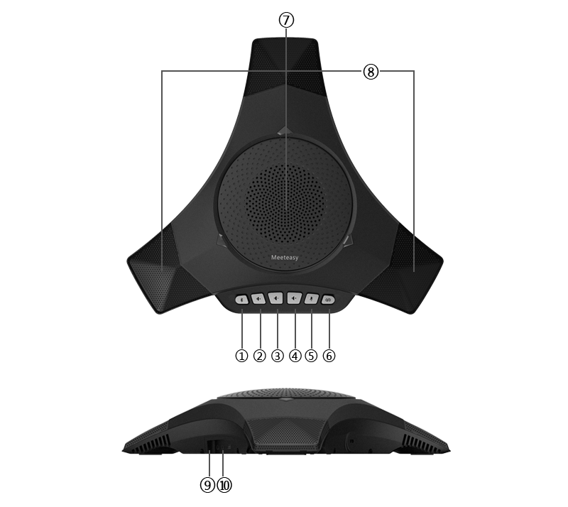 M8000-B table speakerphone