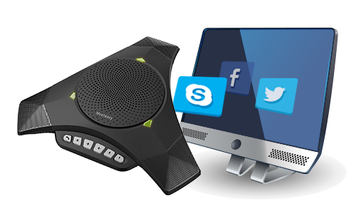 Mvoice 8000 SKYPE speakerphone